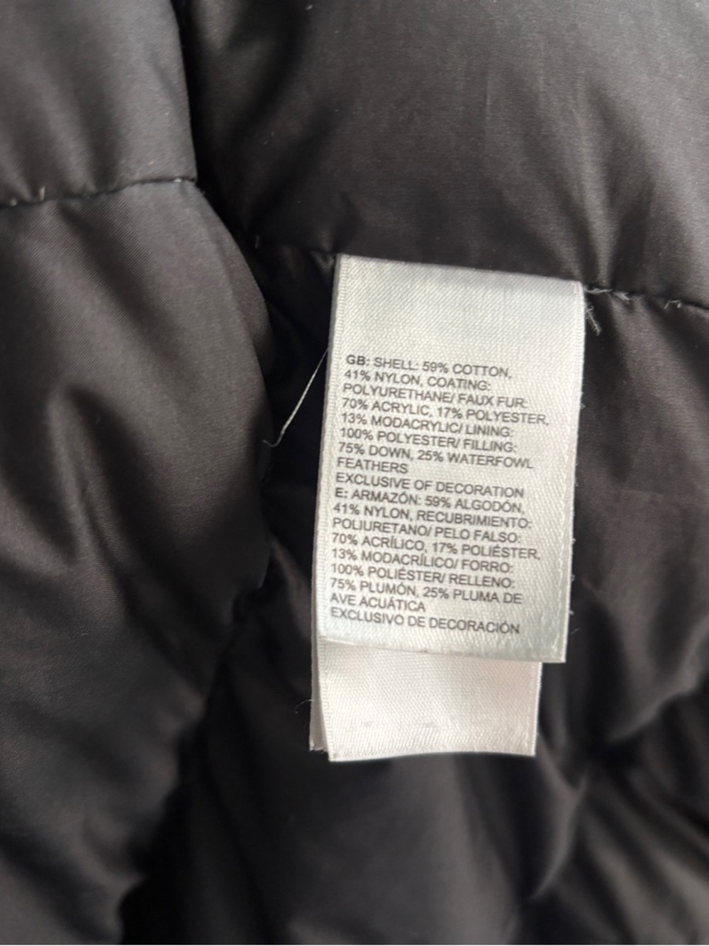 The North Face Women’s Arctic Parka ll Down 550 Size MEDIUM Black Hooded Hyvent - Picture 6 of 14